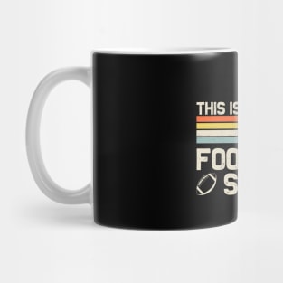 This Is My Football Shirt Mug